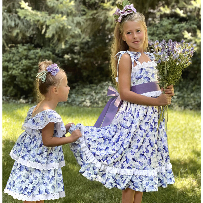 Lilac Blossom Dress, Purple - Dresses - 4