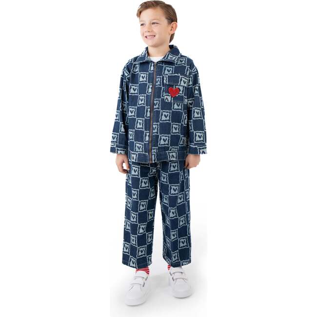A Leading Role Child Heartbreaker Child Denim Set - Costumes - 1