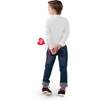 A Leading Role Child Heartbreaker White Shirt with Bow Tie - Costumes - 3