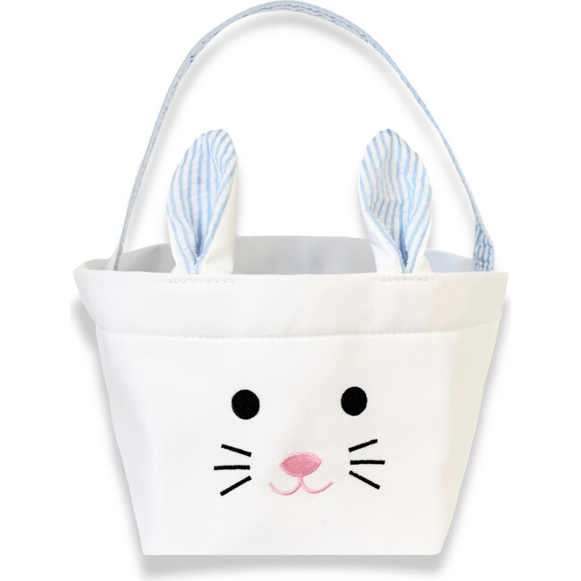 Bitty Bunny Basket, Blue - Easter Baskets - 1