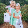 Seersucker Easter Bunny Bucket, Pink - Easter Baskets - 2