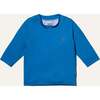 UFP 50+ Recycled Polyester French Blue Kid Rashguard - Rash Guards - 1 - thumbnail