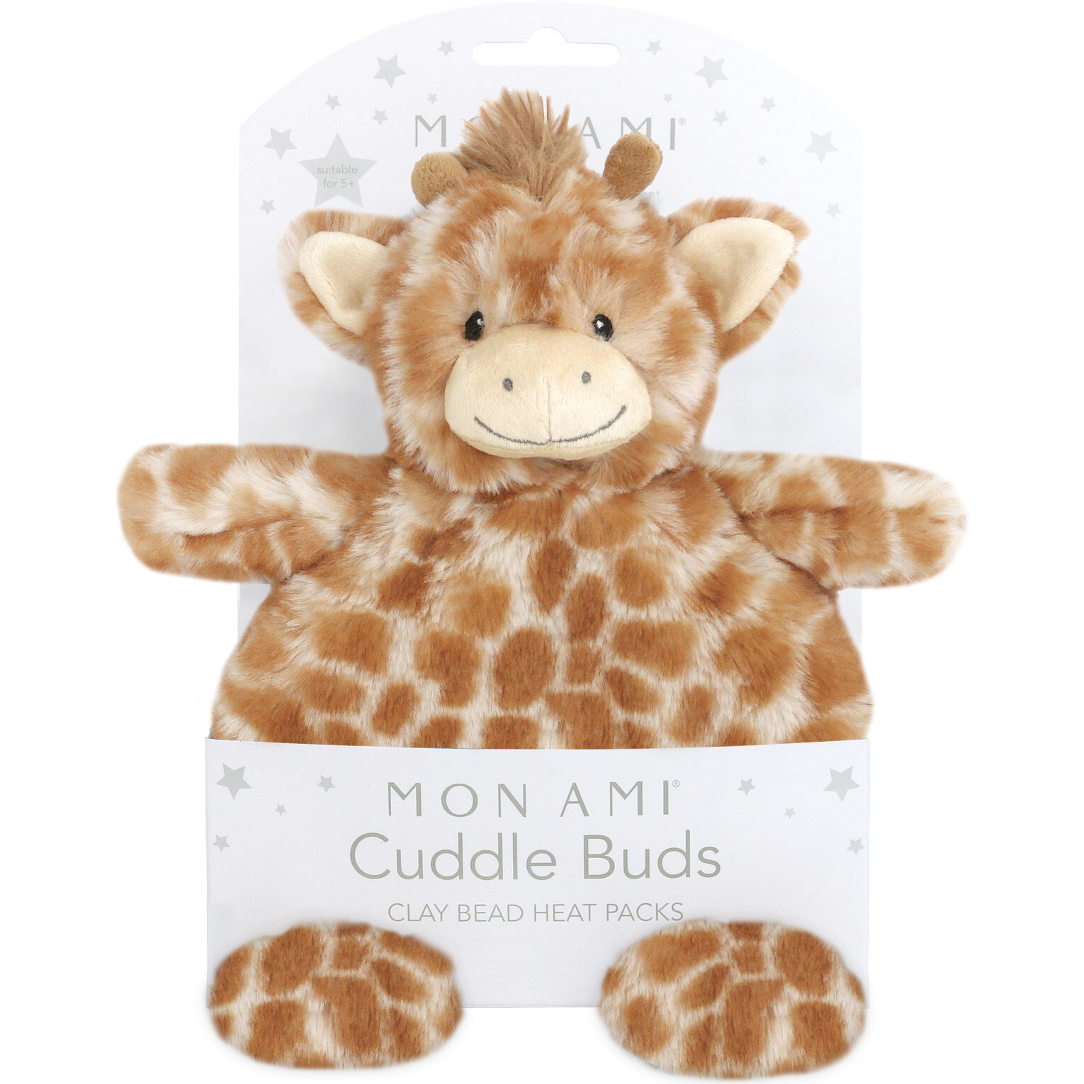Cuddle Buds Warming Plush Tally Giraffe, Multi - Plush - 1