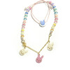 Bunnies Pastel Pearl Necklace - Necklaces - 1 - thumbnail