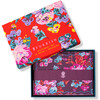 Stationery Set of 12 - Bold Floral, Maroon, Red, Blue & Magenta - Paper Goods - 3