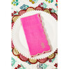 Icon Linen Napkins S/4 - Hot Pink + Khaki, Hot Pink, Khaki - Tableware - 2