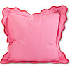 Darcy Linen Pillow, Light Pink + Cherry - Decorative Pillows - 3