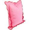 Darcy Linen Pillow, Light Pink + Cherry - Decorative Pillows - 5