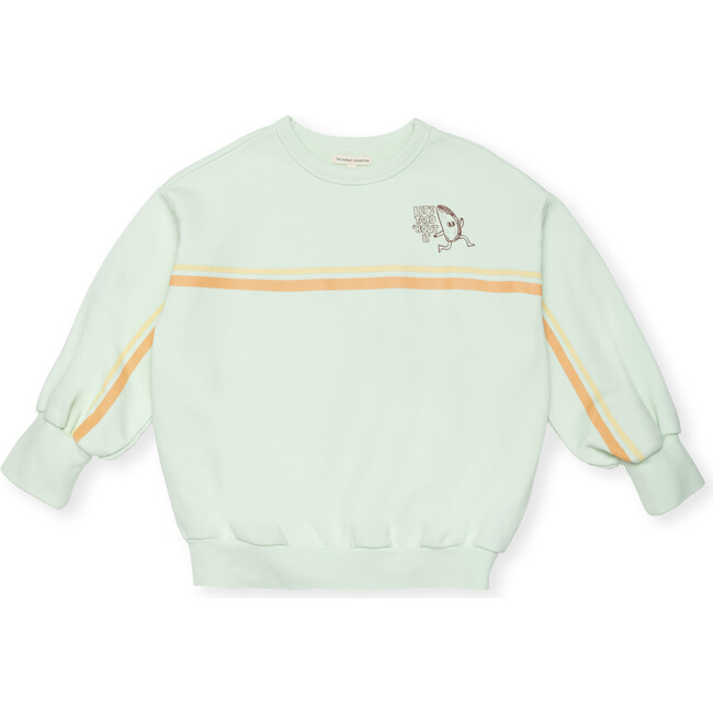 Organic Weekend Sweatshirt in Frosty Jade