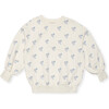 Organic Weekend Sweatshirt in Double Bubble Print - Sweatshirts - 1 - thumbnail