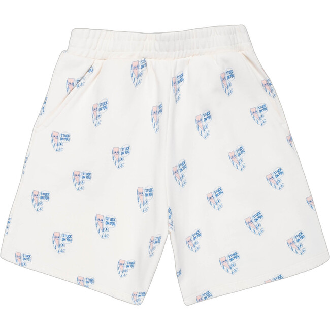 Organic Weekend Shorts in Double Bubble Print