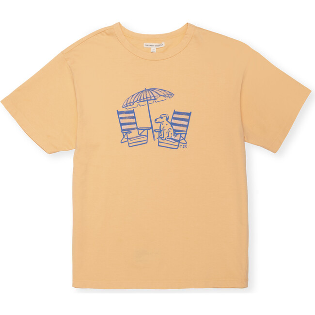 Organic Sunday Tee in Creamsicle