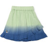 Organic Crossover Sunday Skirt in Dip Dye Gauze - Skirts - 1 - thumbnail