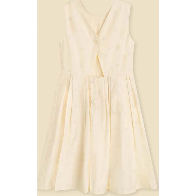 Organic Button Back Dress in Buttercup - Dresses - 2