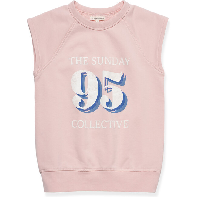 Organic Brooklyn Tank in Double Bubble Pink