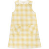 Jumper Dress in Daisy Plaid - Dresses - 1 - thumbnail