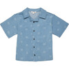 Bowling Shirt in Denim - Button Downs - 1 - thumbnail