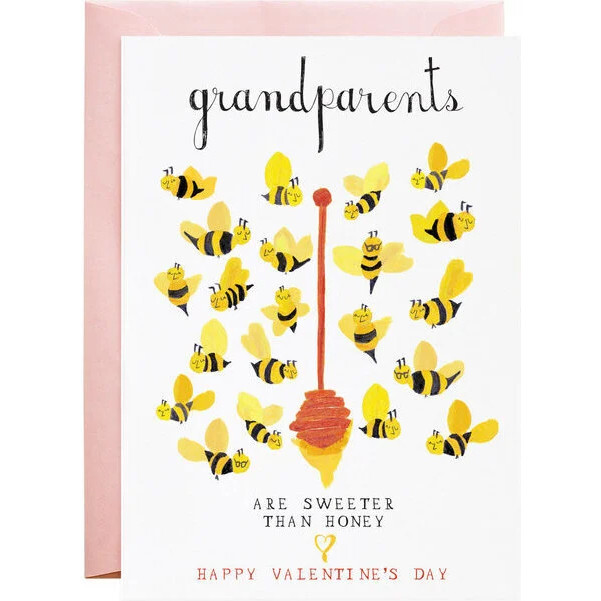 Grandparents are Sweet Valentine's Card