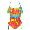 Melina One-Piece Swimsuit,Multicolor - One Pieces - 1 - thumbnail