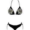 Kaira Two-Piece Bikini, Black - Two Pieces - 1 - thumbnail