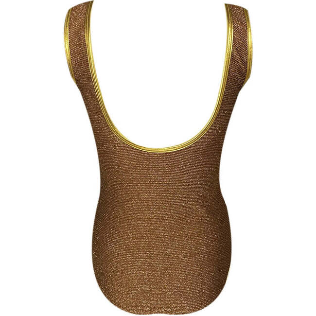 Lucia One-Piece Swimsuit, Brown - One Pieces - 4