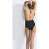 Jasmine One-Piece Swimsuit, Black - One Pieces - 3