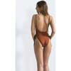 Harper Woman One-Piece Swimsuit, Copper - One Pieces - 3