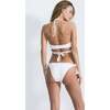 Britney Butterfly Detail Woman Bikini, White - Two Pieces - 3