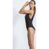 Aysha Woman One-Piece Swimsuit, Black - One Pieces - 2