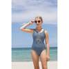 Becca One-Piece Swimsuit,Blue - One Pieces - 3