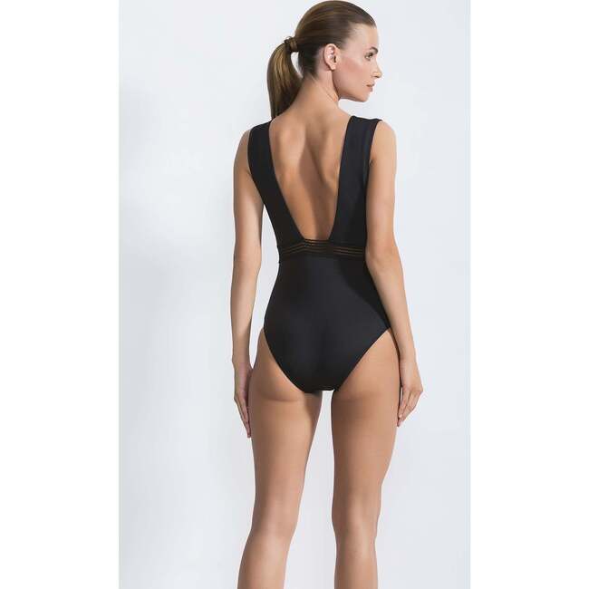 Aysha Woman One-Piece Swimsuit, Black - One Pieces - 3