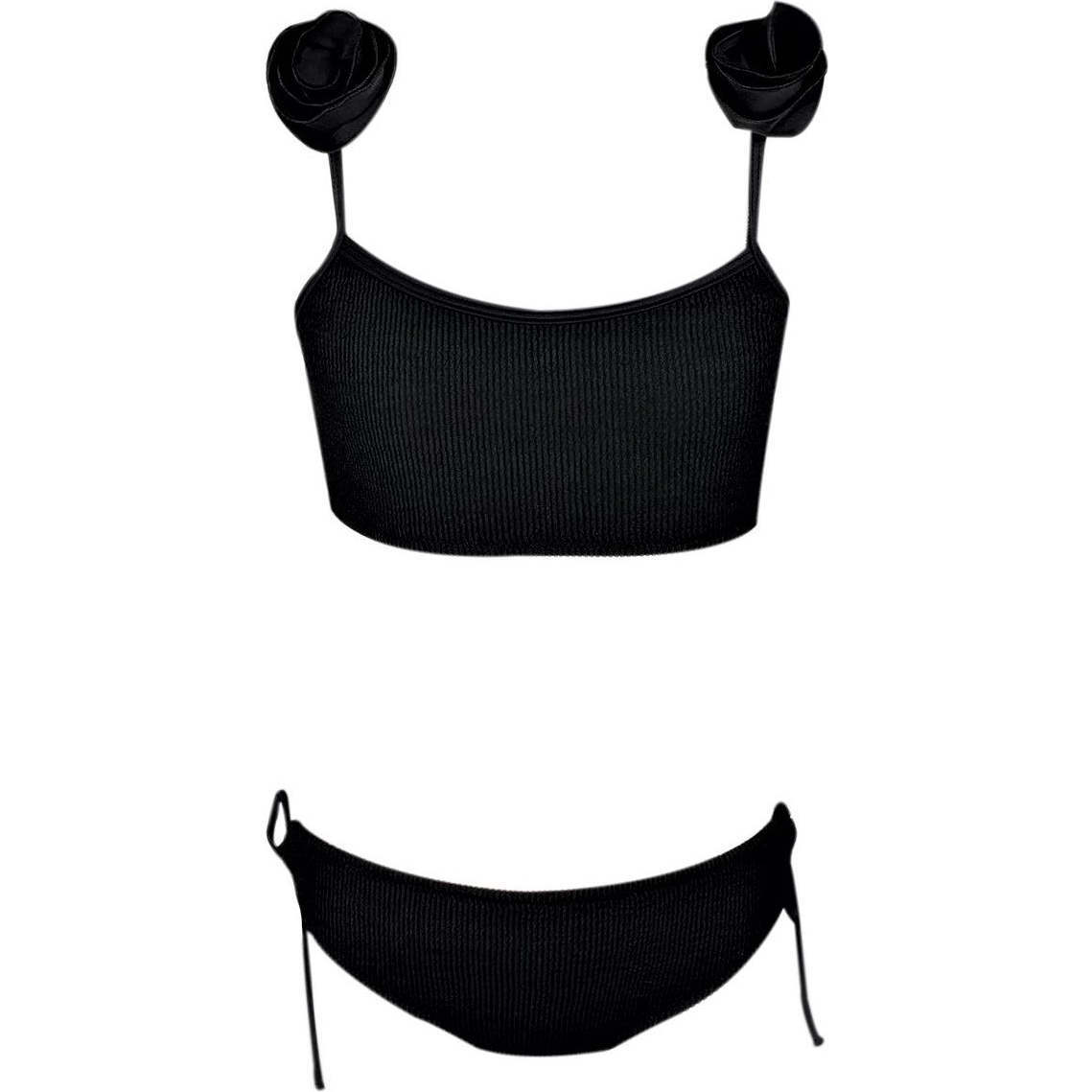 Amara Two Piece Bikini, Black - Two Pieces - 1