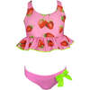 Adele Two-Piece Bikini, Pink - Two Pieces - 1 - thumbnail