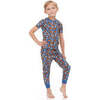 Kids Short Sleeve Pajamas, Sports - Pajamas - 2