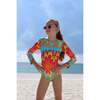 Albina One-Piece Rashguard, Multicolor - Rash Guards - 2