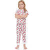 Kids 2-Pack Short Sleeve Pajamas, Cherries/Butterflies - Pajamas - 2