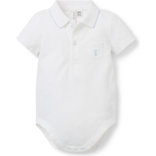 Baby Bunny Pique Polo Bodysuit