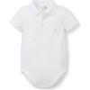 Baby Bunny Pique Polo Bodysuit - Onesies - 1 - thumbnail