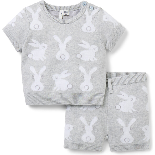 Baby Bunny Sweater Matching Set