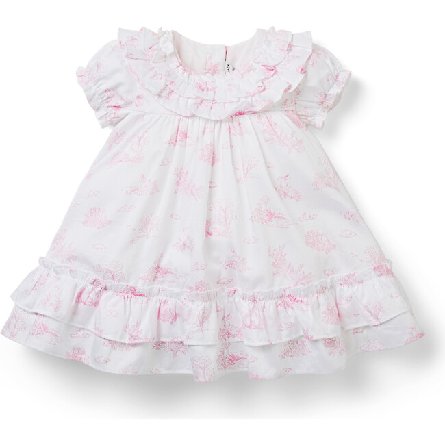 The Bunny Toile Baby Dress