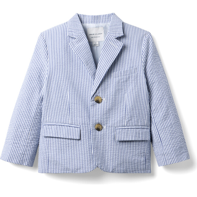 The Striped Seersucker Blazer