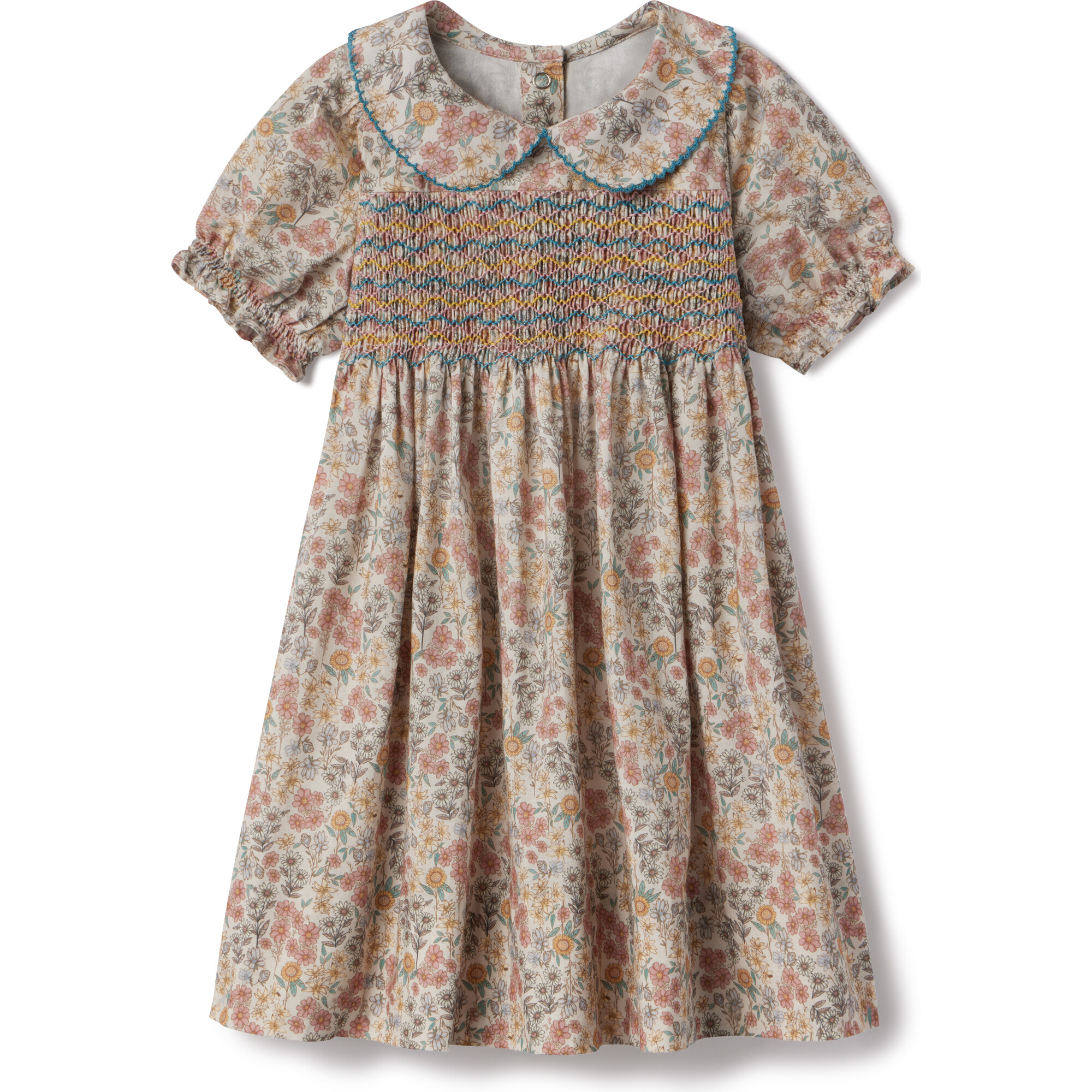 Emmy Dress in Scattered Wildflower - Dresses - 1