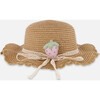 Straw Hat, Natural Strawberry - Hats - 1 - thumbnail