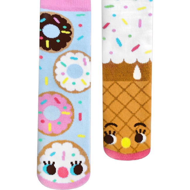 Donut & Ice Cream Matchy Mismatchy Socks Set (2 Pairs!)