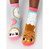 Donut & Ice Cream Matchy Mismatchy Socks Set (2 Pairs!) - Socks - 4