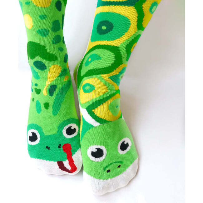 Frog & Turtle Matchy Mismatchy Socks Set (2 Pairs!) - Socks - 3