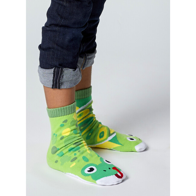 Frog & Turtle Fun Mismatched Animals Socks for Kids and Adults - Socks - 4