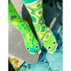 Frog & Turtle Matchy Mismatchy Socks Set (2 Pairs!) - Socks - 5