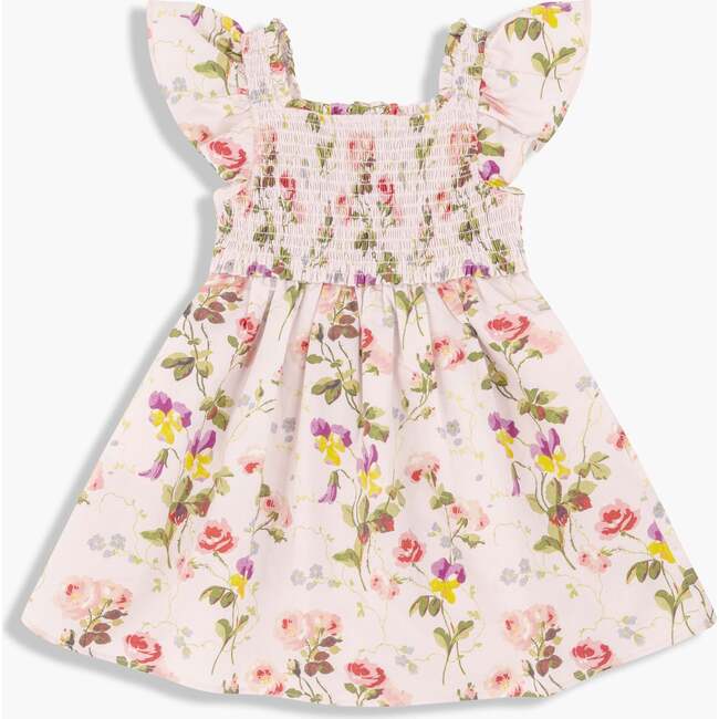 The Tiny Louise Nap Dress, Pink Bluebonnet - Dresses - 1