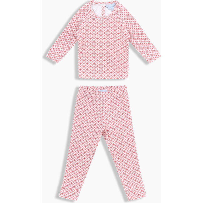 The Tiny PJ Set, Rose Circular Lattice